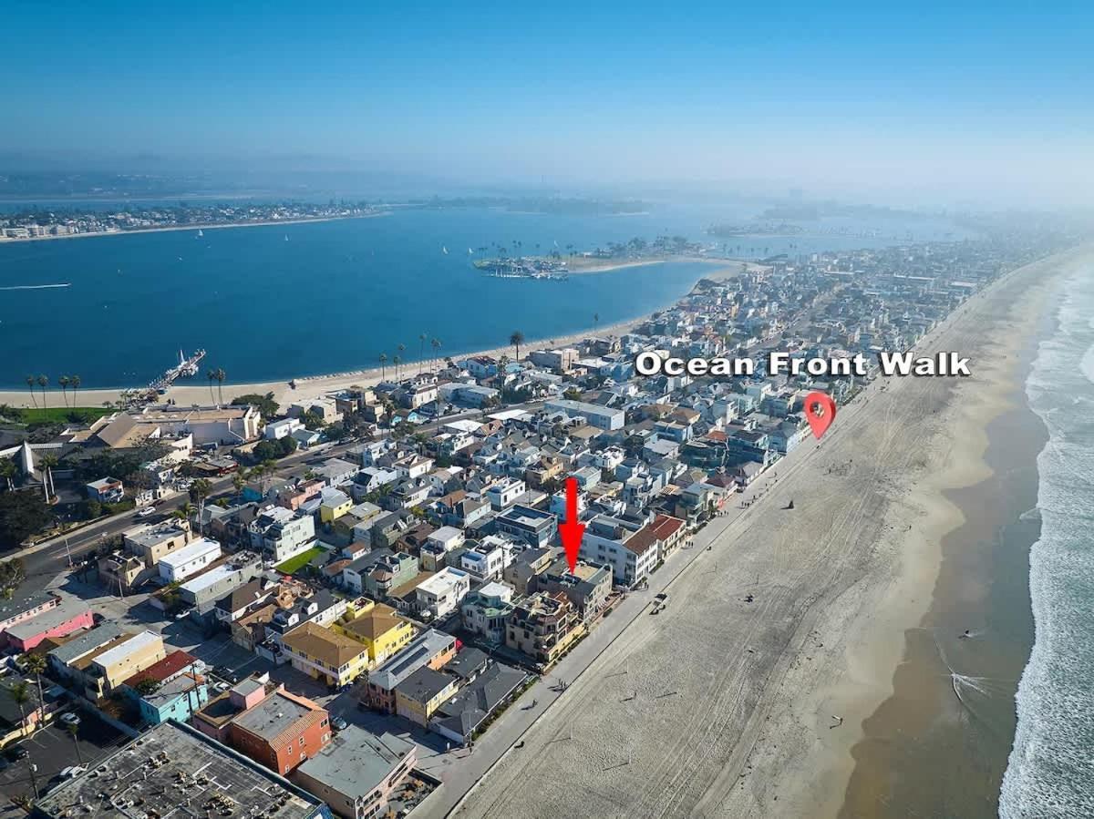 Ocean Front Walk Villa San Diego Bagian luar foto